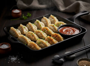 Chicken Pan Fried momos