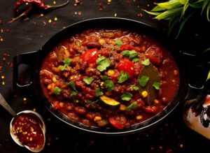 Clasic Chili with lots of Veggies
