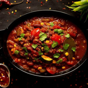 Clasic Chili with lots of Veggies