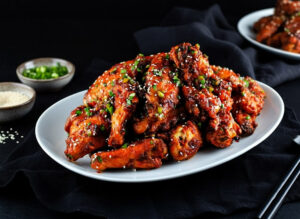 Spicy Garlic Wings (6 Pcs)